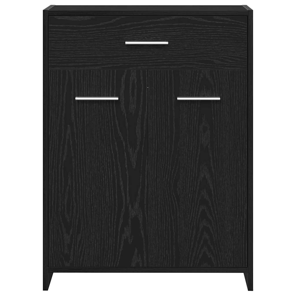 Badezimmerschrank Weiß 60x33x80 cm Holzwerkstoff