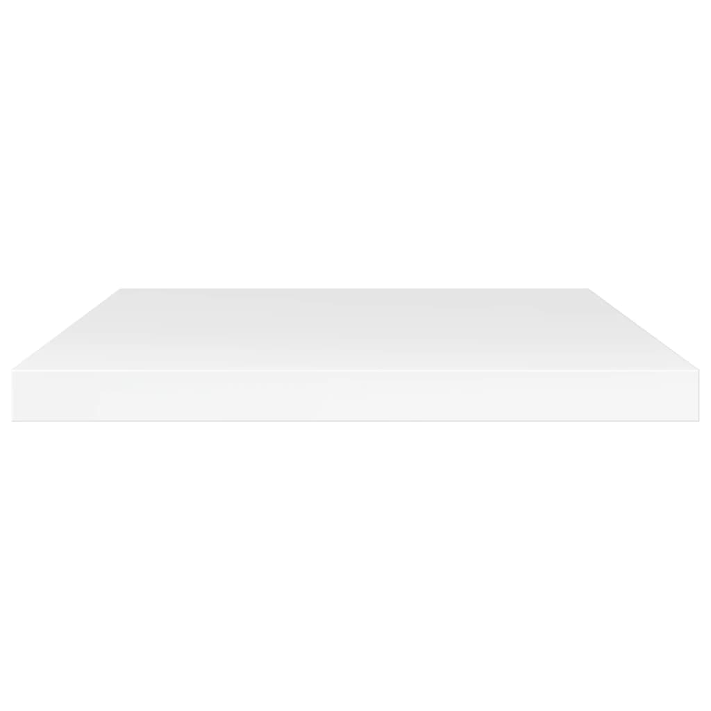 Bücherregal-Bretter 4 Stk. Weiß 40x10x1,5 cm Holzwerkstoff