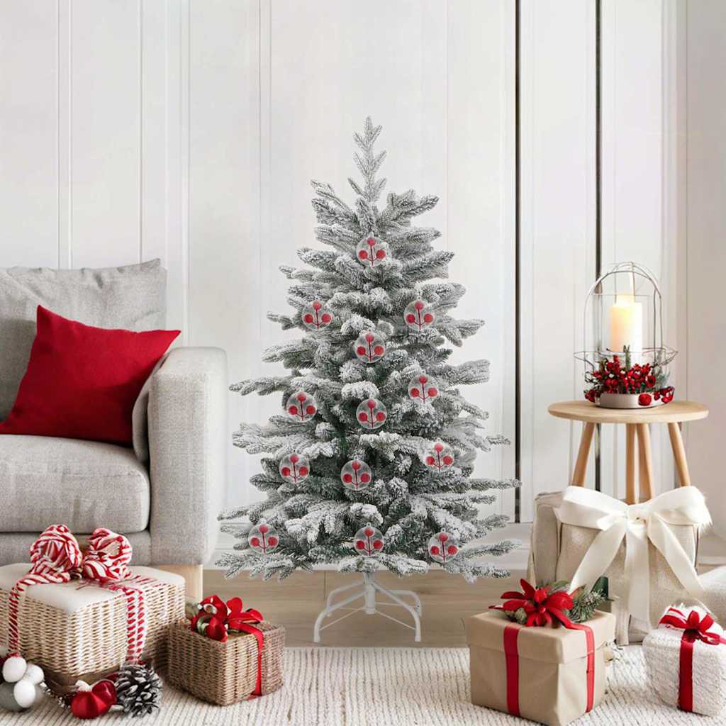 Weihnachtskugel-Set 50 pcs Transparent Ø 5 cm Kunststoff