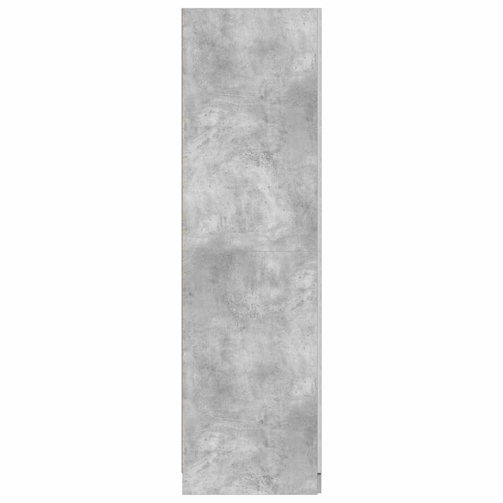 Kleiderschrank Weiß 80x52x180 cm Holzwerkstoff