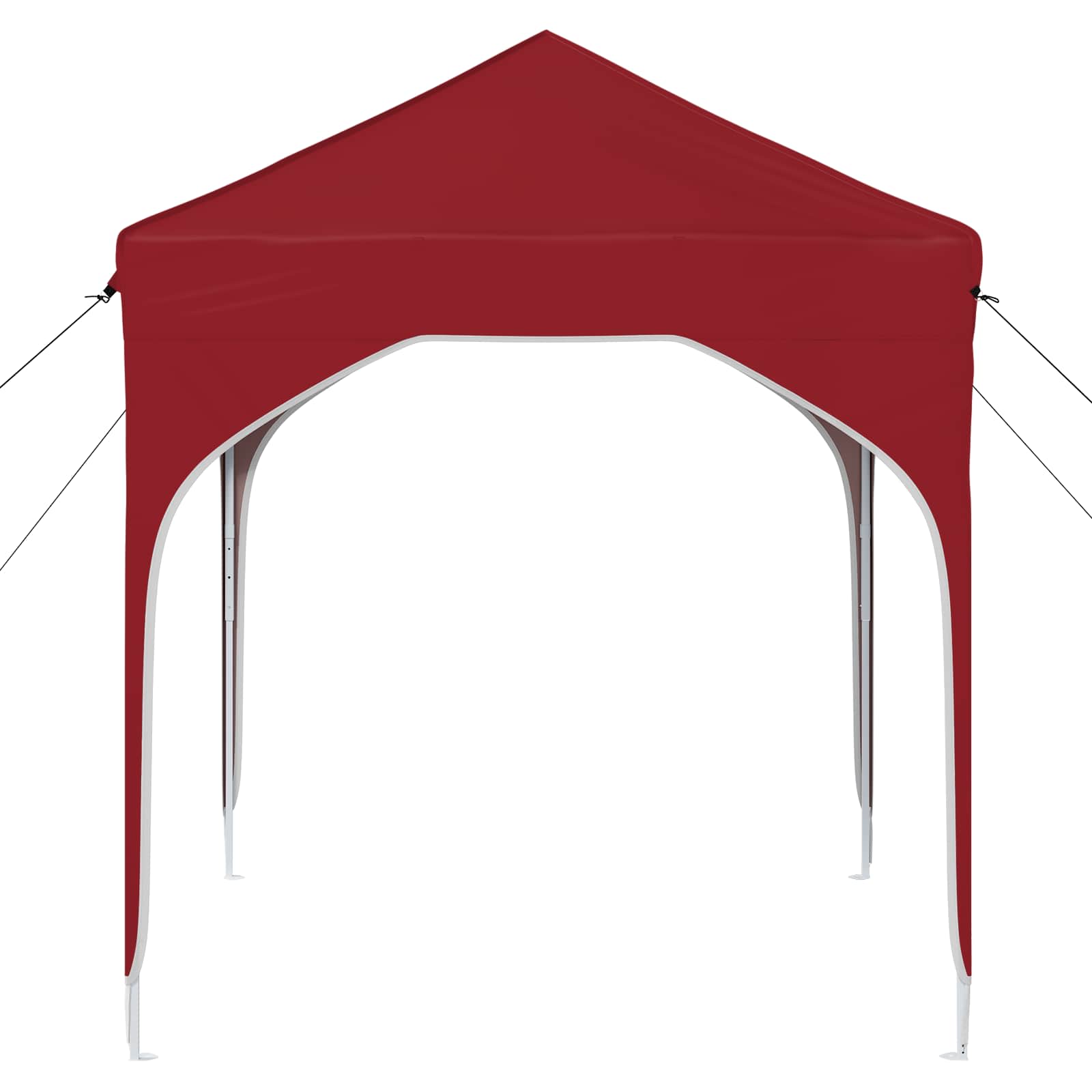 Pop-up Partyzelt 194 x 194 x 245 cm Creme