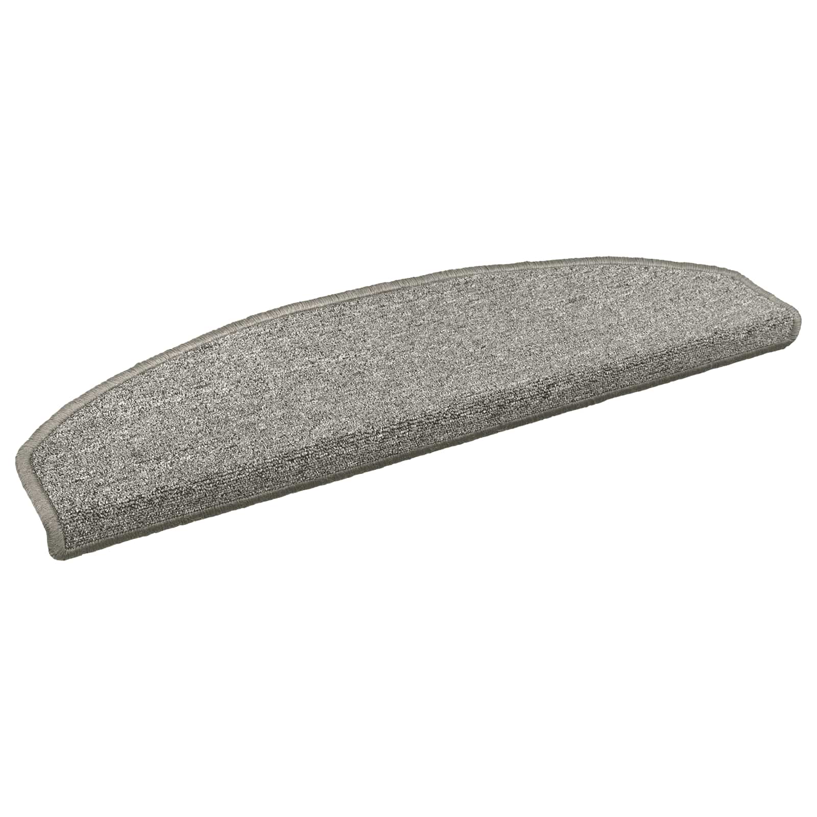 Stufenmatten 15 Stk. 56x17x3 cm Anthrazit Halbrund