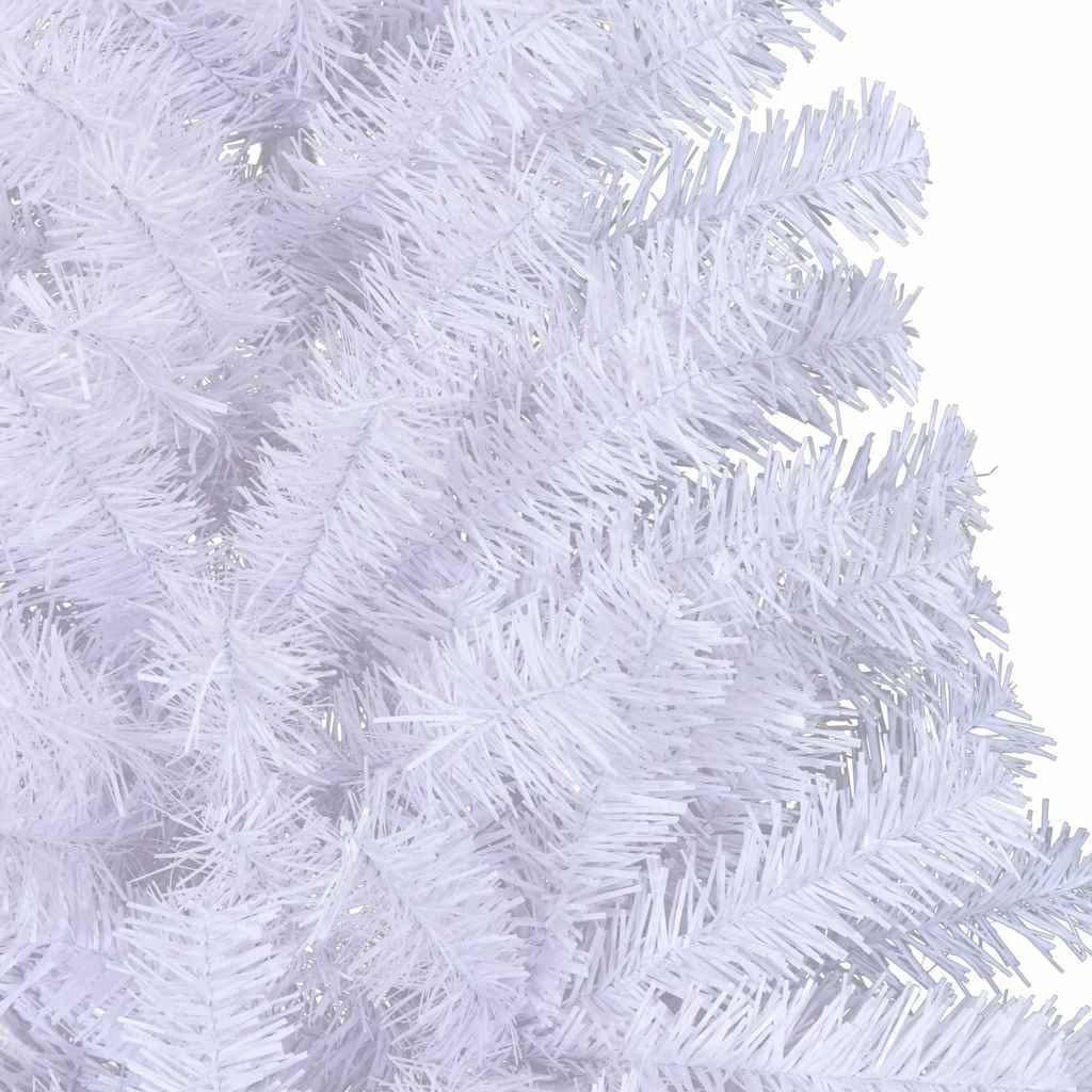 Künstlicher Halb-Weihnachtsbaum mit Ständer Grün 150 cm PVC