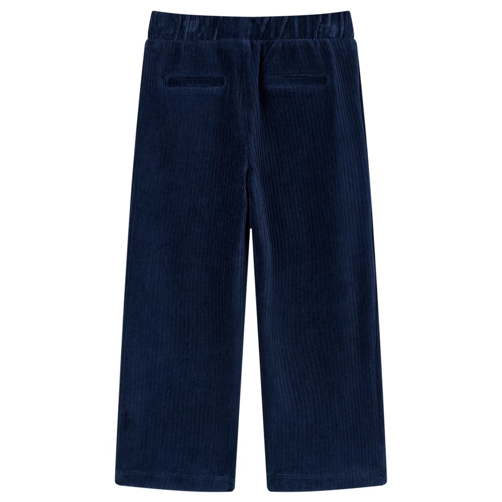 Kinderhose Cord Marineblau 104