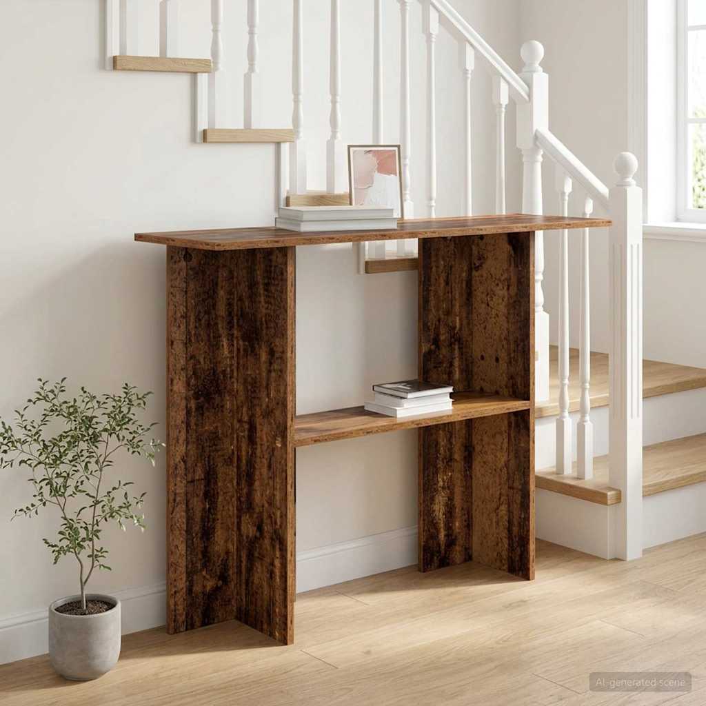 Konsolentisch Weiß 100 x 30 x 75 cm Holzwerkstoff