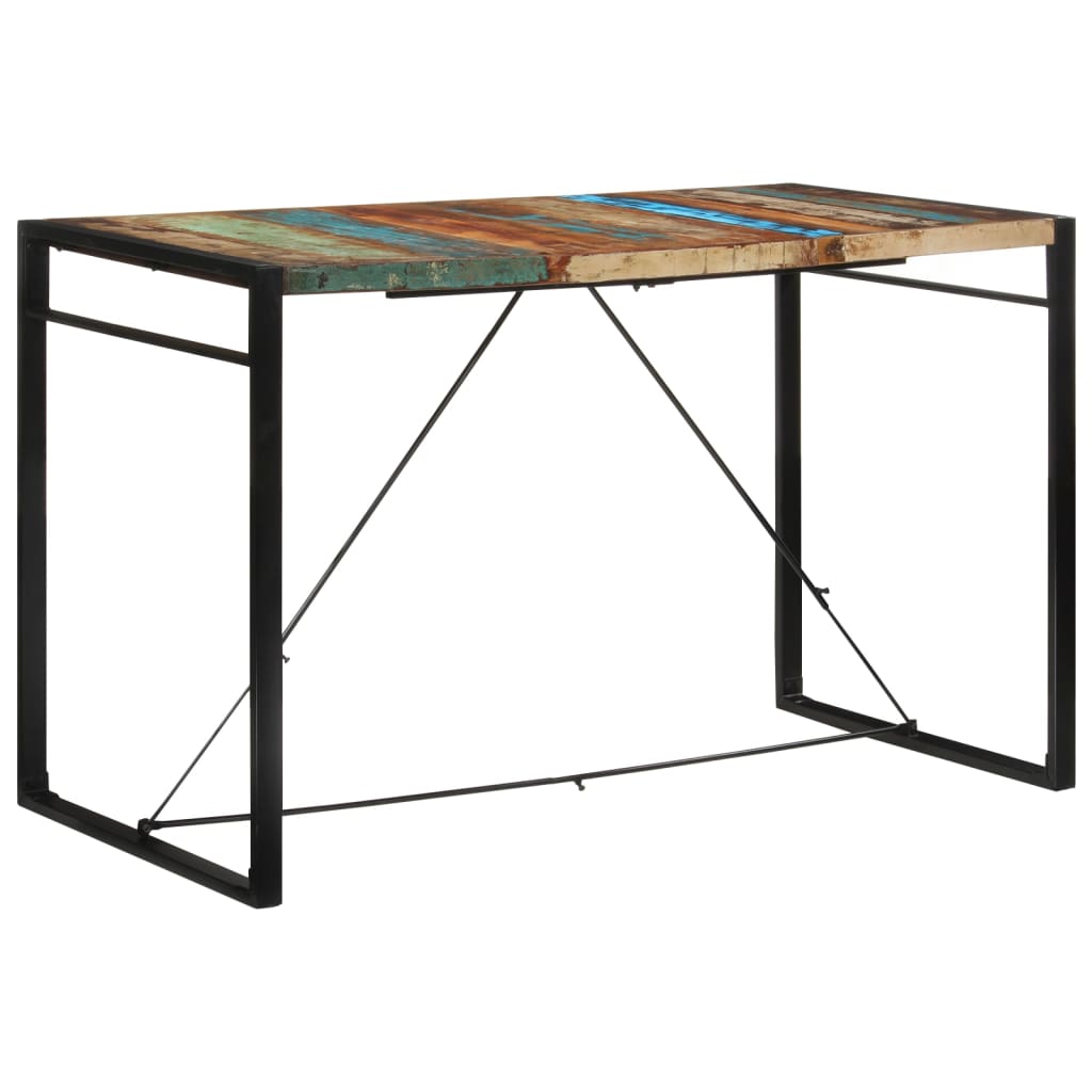 Bartisch 110 x 60 x 110 cm Massivholz Mango