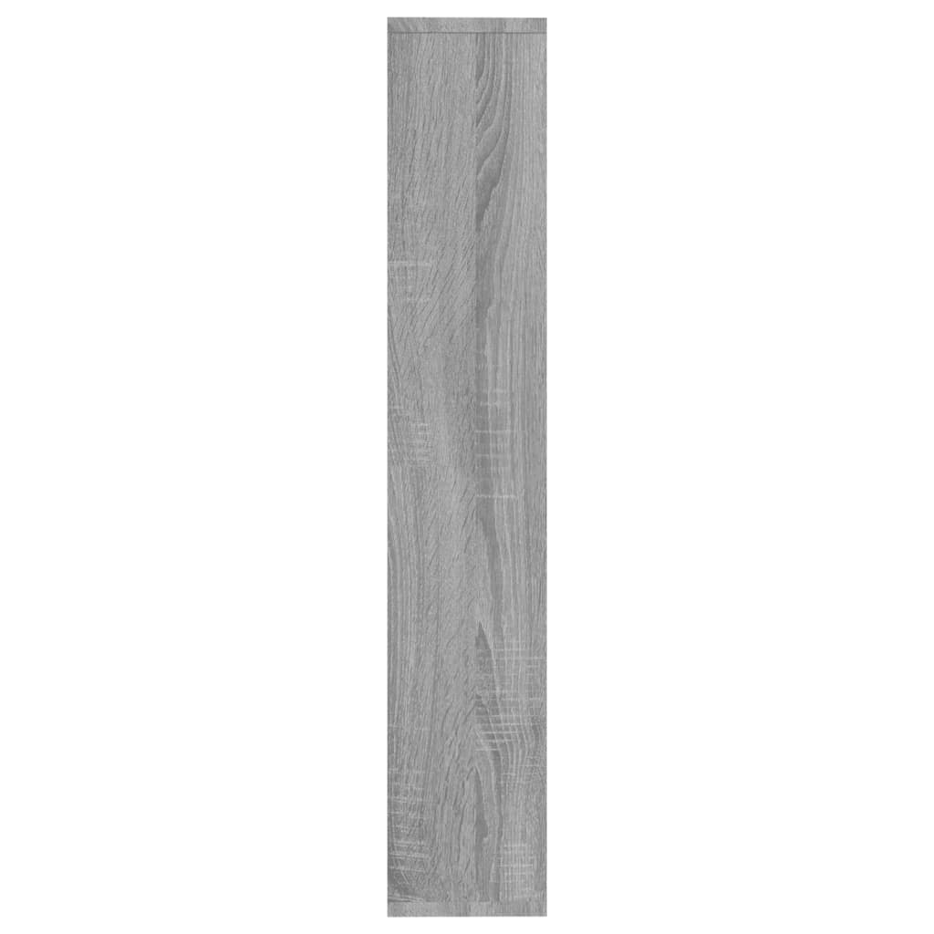 Wandregal Weiß 36x16x90 cm Holzwerkstoff