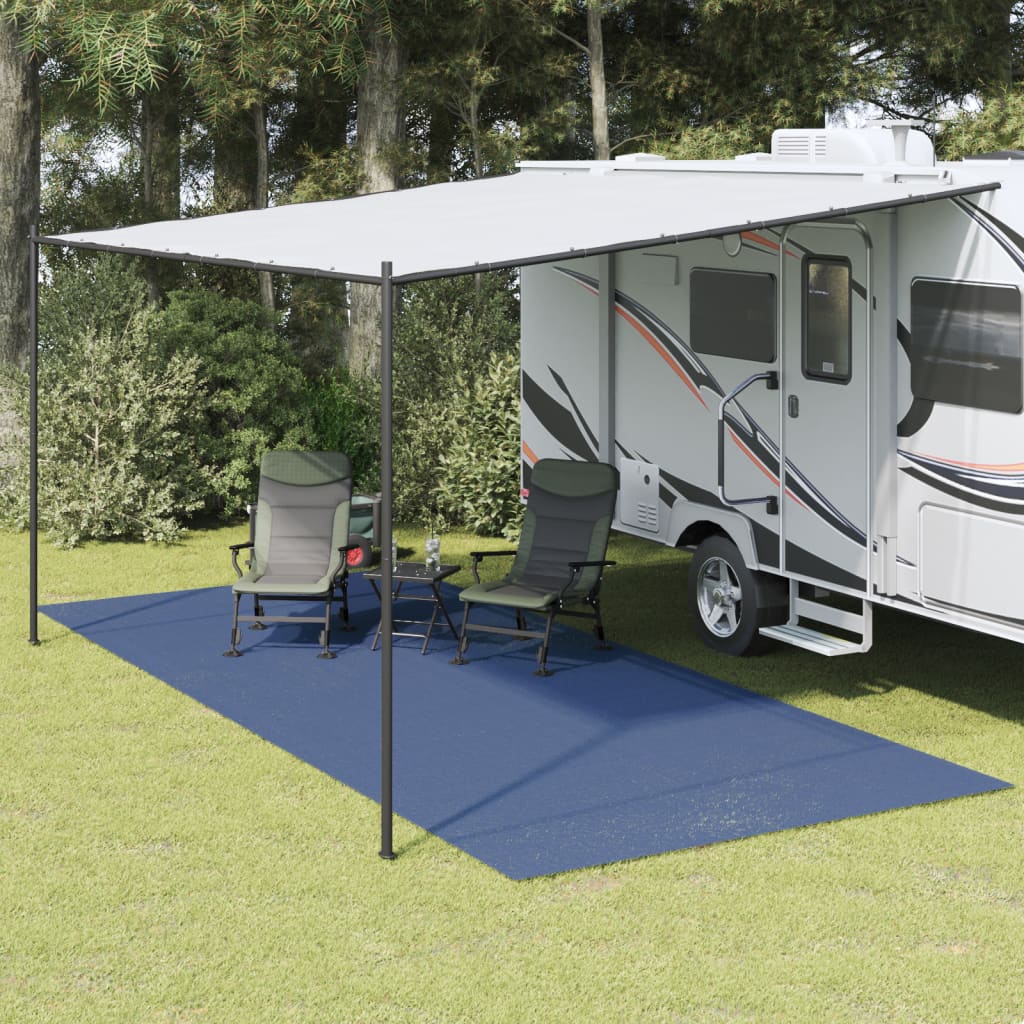 Zeltteppich Anthrazit 4x2 m