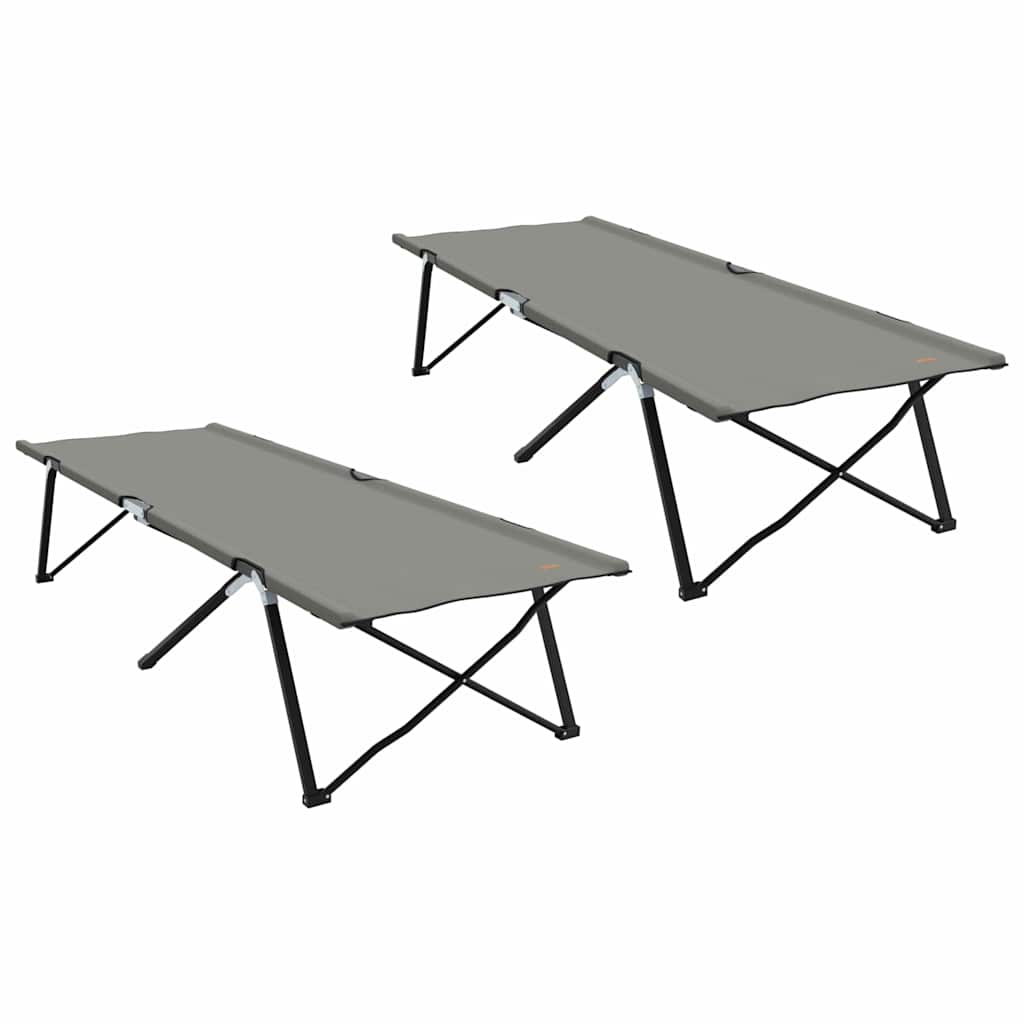 Klapp Schlafbett fürs Camping Blau 206 x 76 x 74 cm