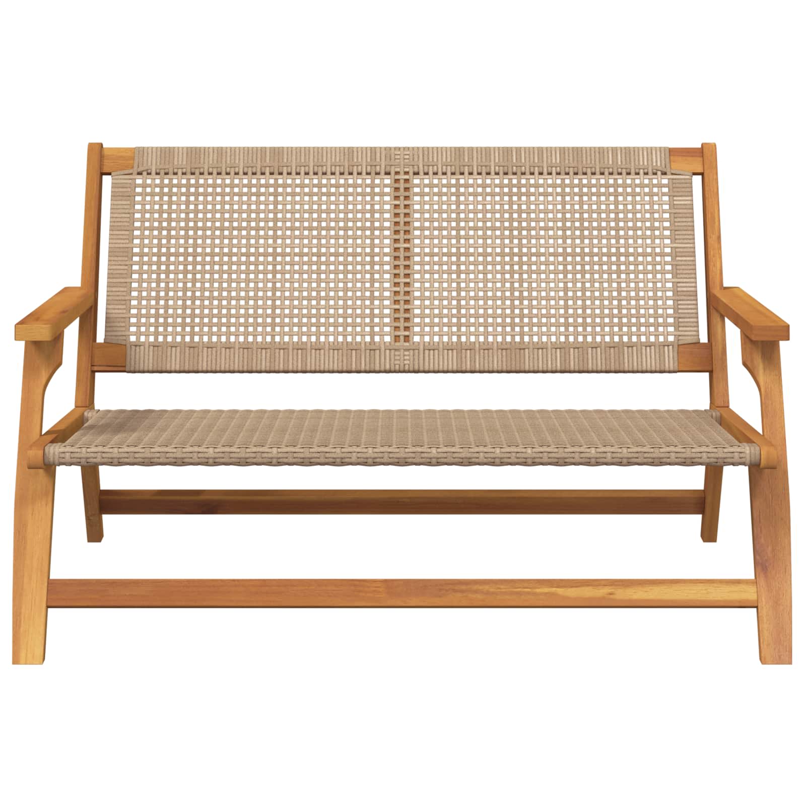 gartenmöbel Schwarz 122 x 78 x 73 cm Massivholz Akazie