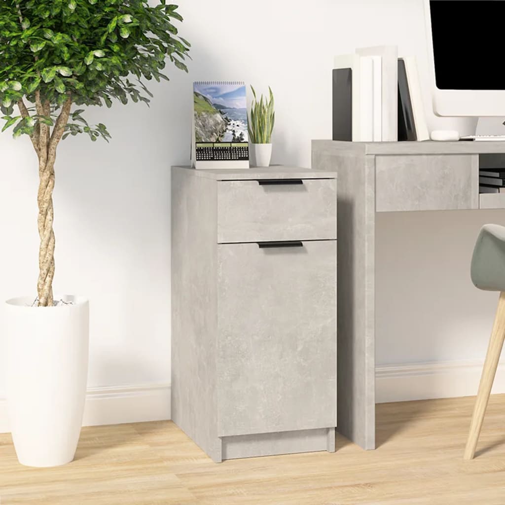 Büroschrank Weiß 33,5x50x75 cm Holzwerkstoff