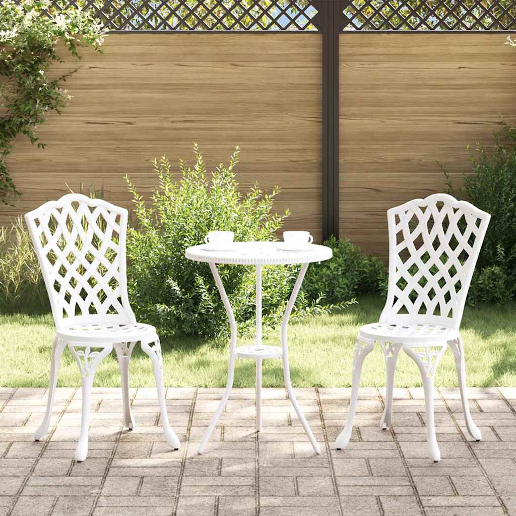 Gartenstuhl 2 pcs Bronze 39 x 40 x 87cm Aluminium