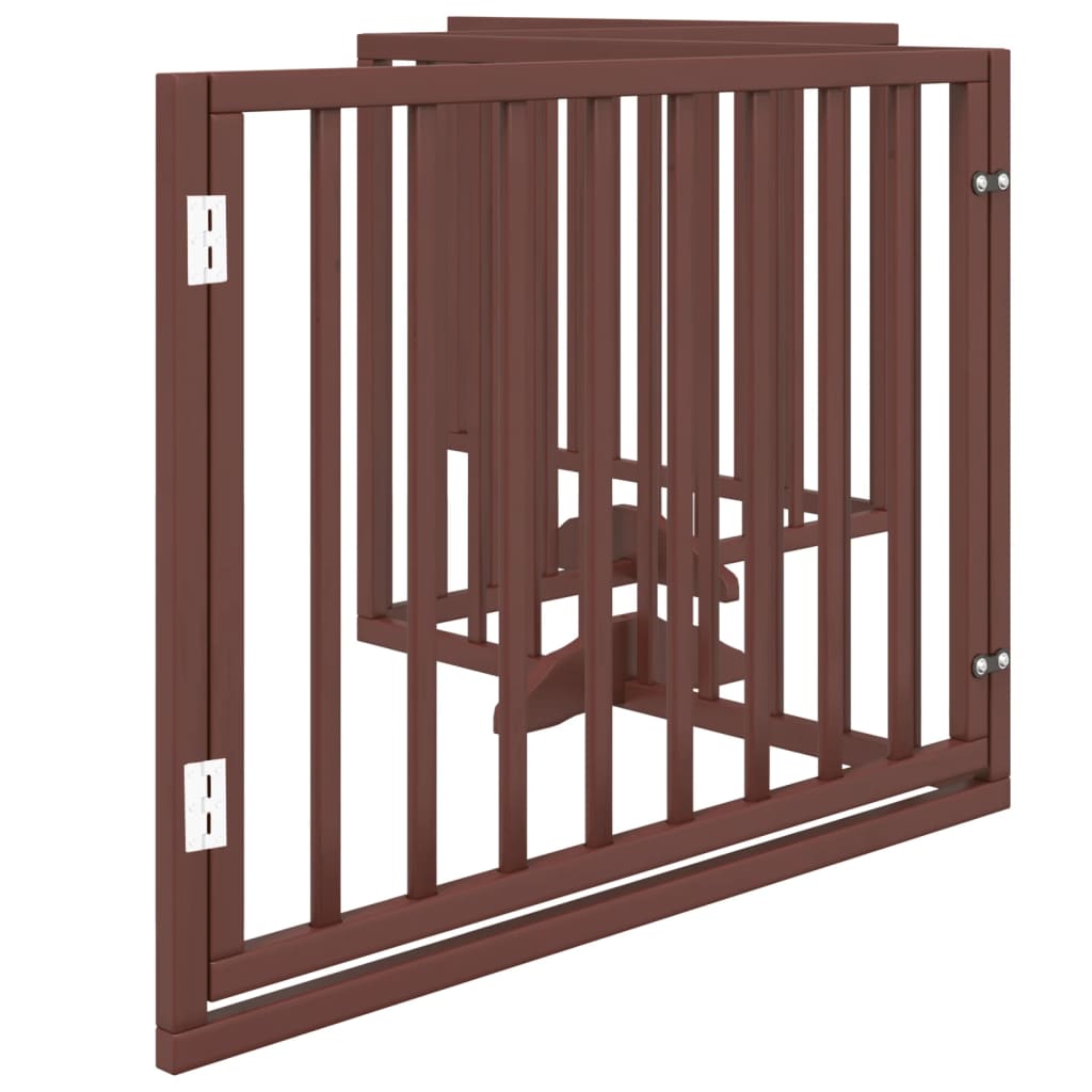 Hundegitter Faltbar 3 Paneele 150 cm Pappelholz