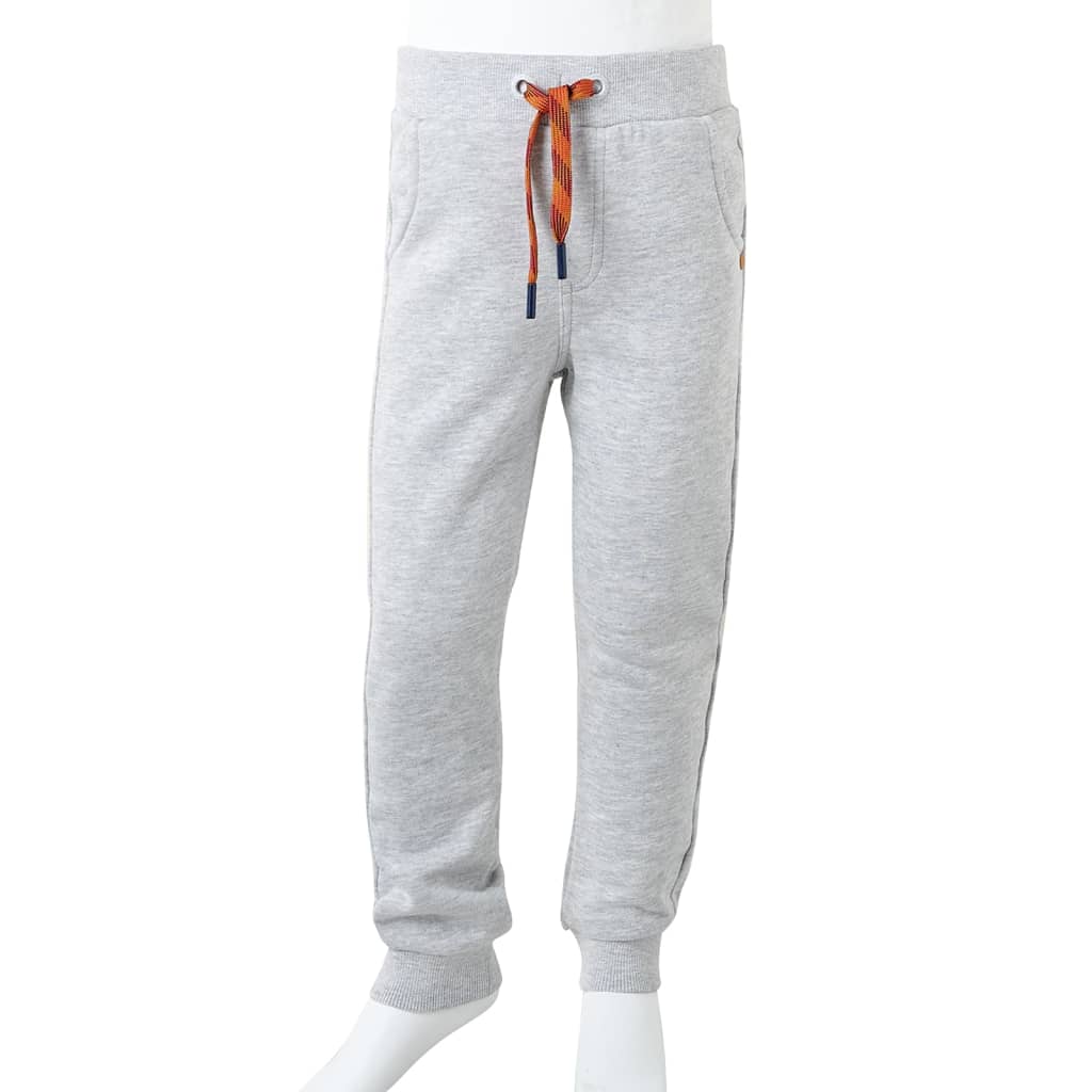 Kinder-Trainingshose Marineblau Melange 128