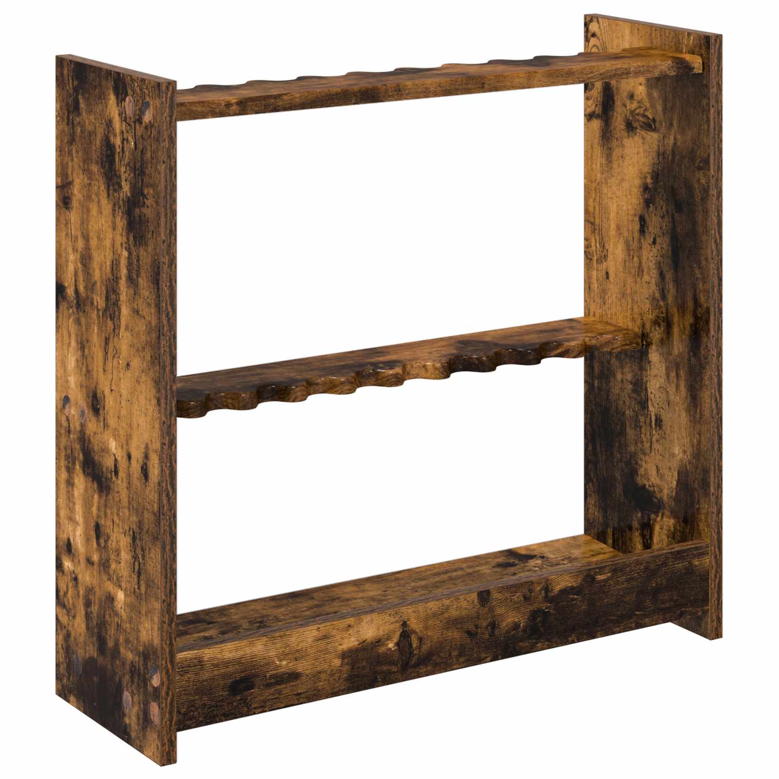 Billardqueue-Ständer Holzwerkstoff 60 x 20 x 57 cm Weiß