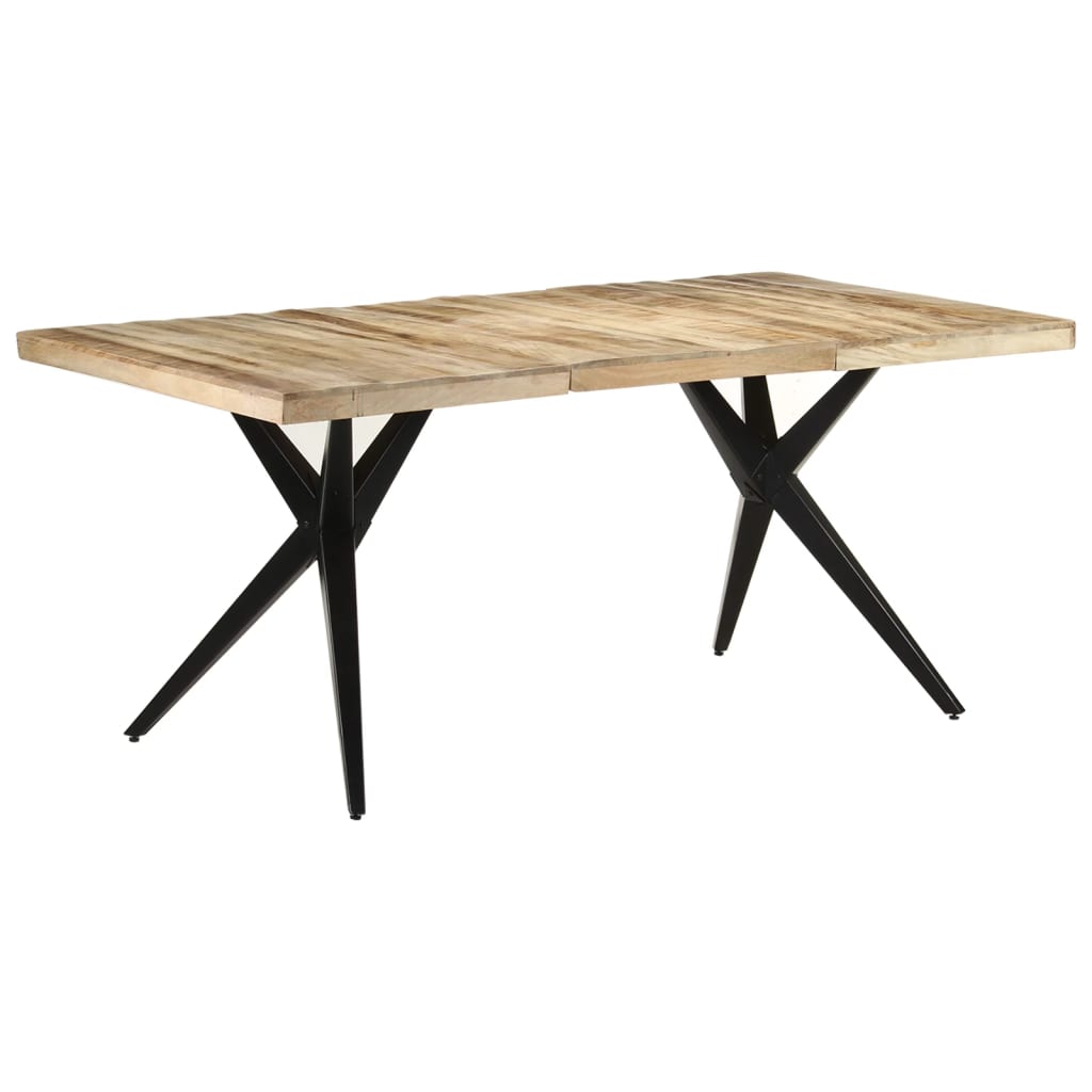 Esstisch 160x80x76 cm Massivholz Akazie
