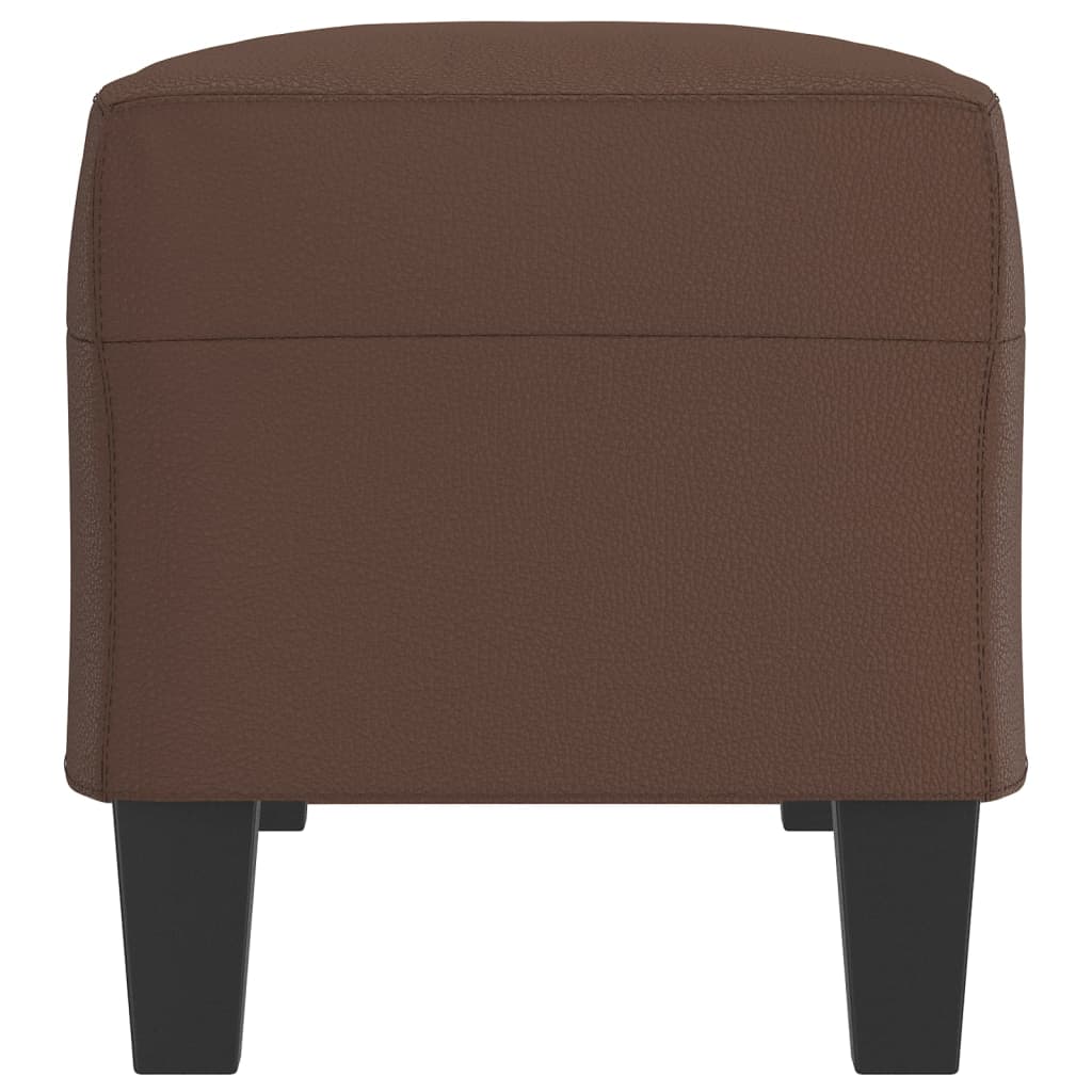 Sitzbank Schwarz 70x35x41 cm Kunstleder