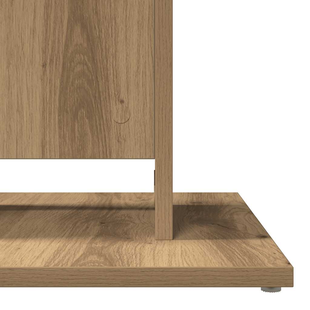 Bistrotisch Weiß 60x60x75 cm Holzwerkstoff