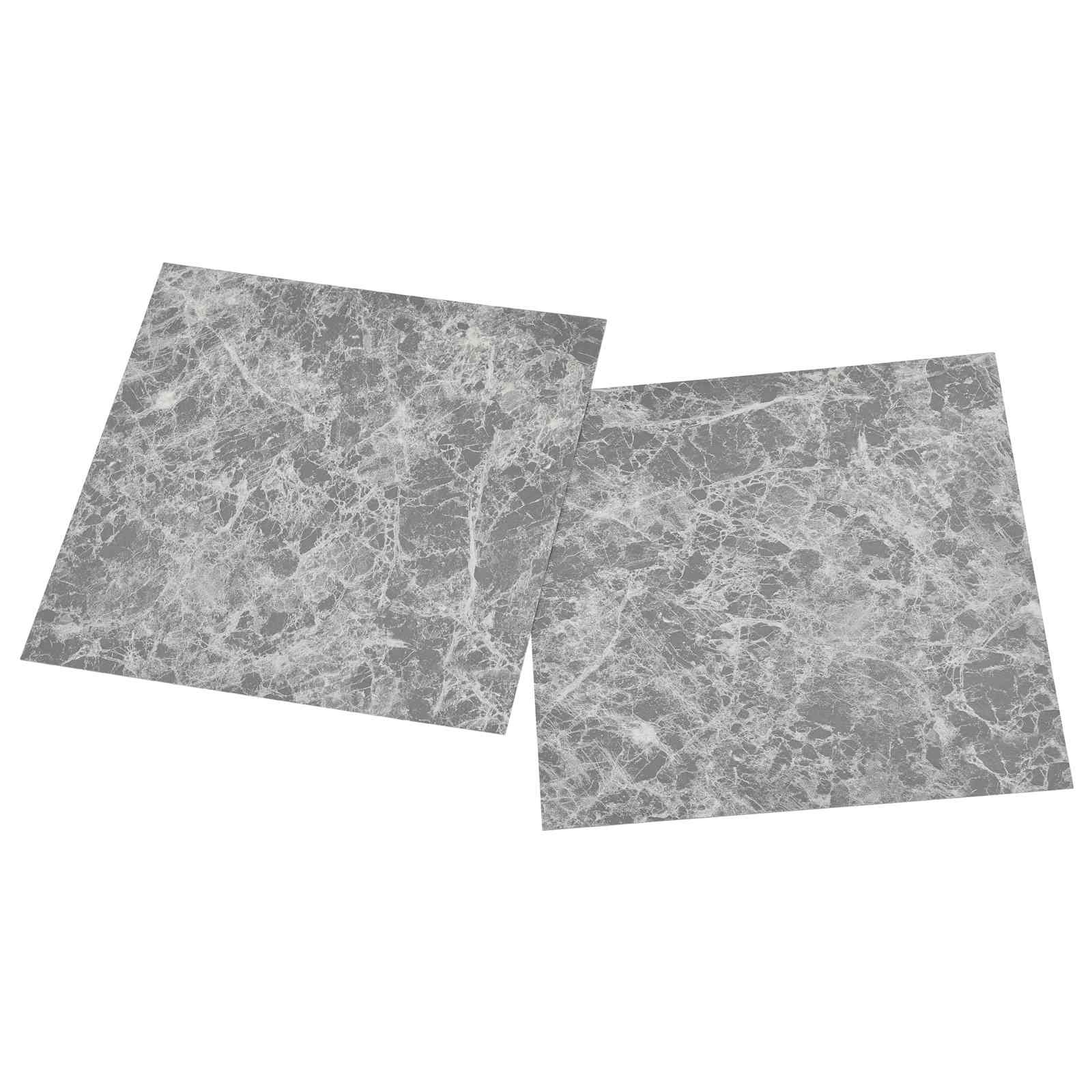 Selbstklebende Bodenplanken 30,5 x 30,5 cm 20 pcs PVC Betongrau