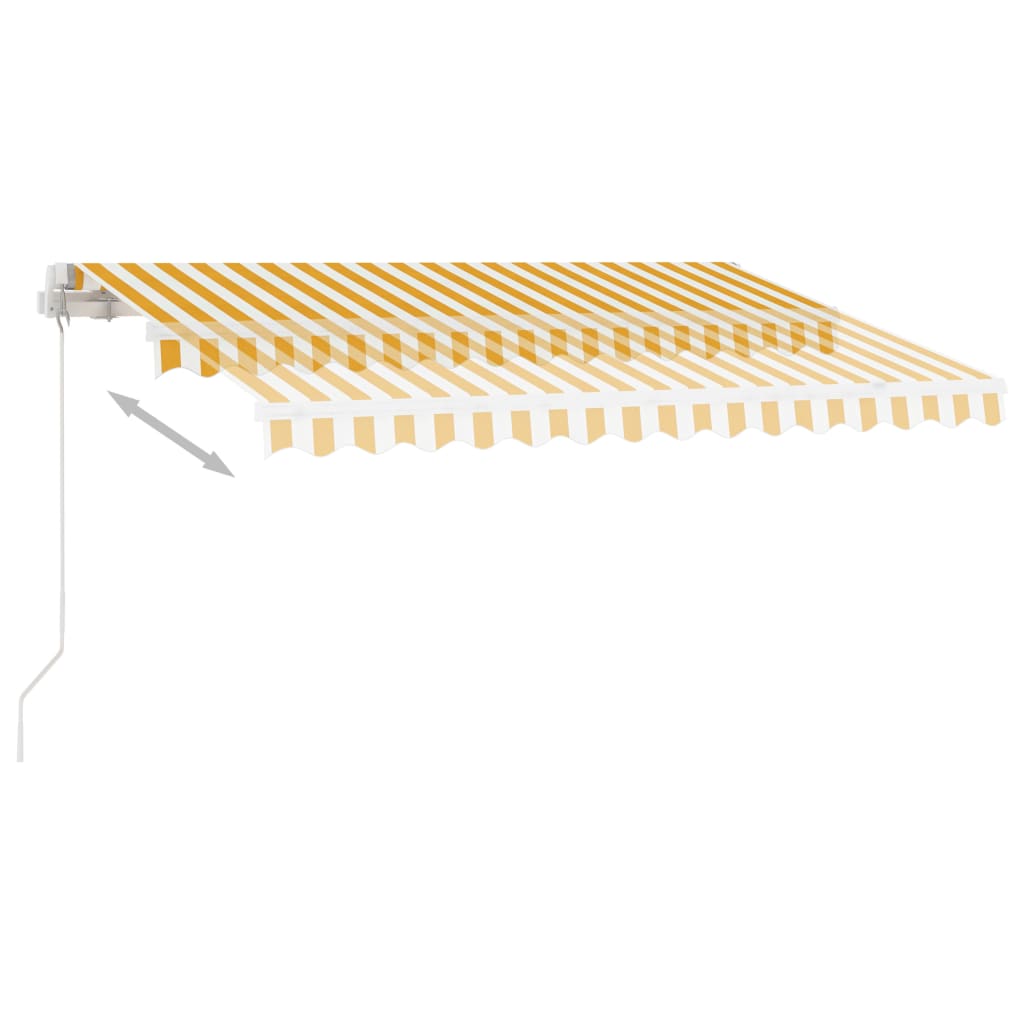 Standmarkise Manuell Einziehbar 300x250 cm Creme