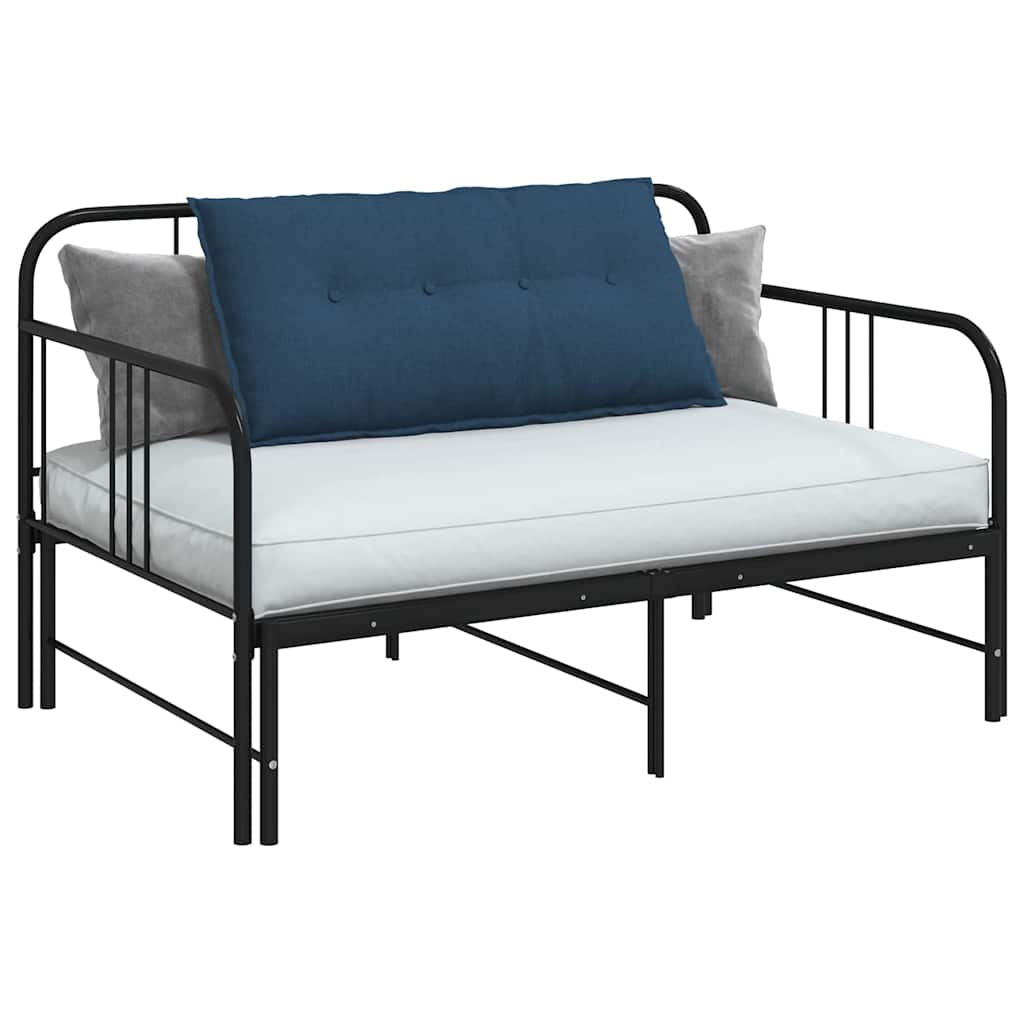 Rückenkissen Hellgrau 50 x 19 x 45 cm Stoff