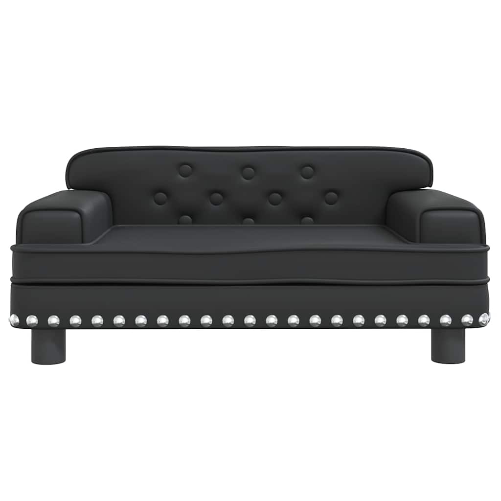 Hundebett Rosa 90x53x30 cm Samt
