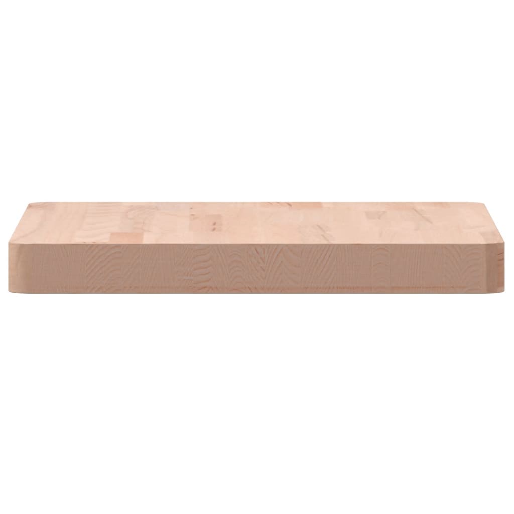 Tischplatte Ø30x1,5 cm Rund Massivholz Buche