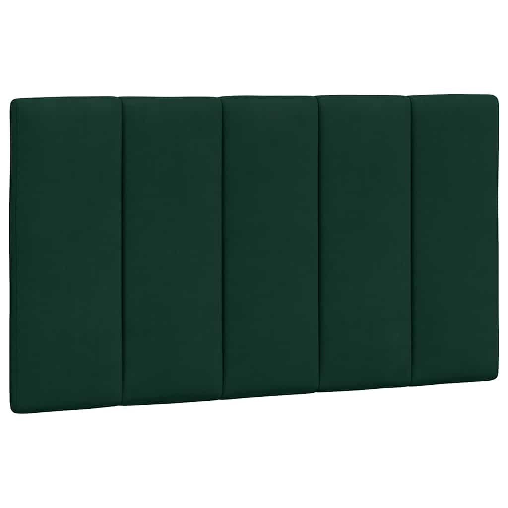 Bett mit Matratze "Hanko" Hellgrau 80x200 cm Samt