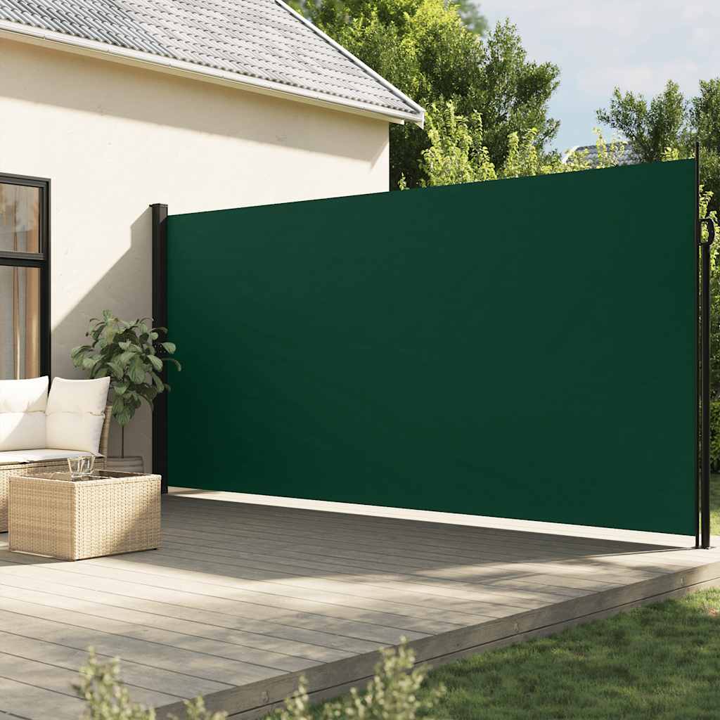 Seitenmarkise Ausziehbar Schwarz 100x300 cm