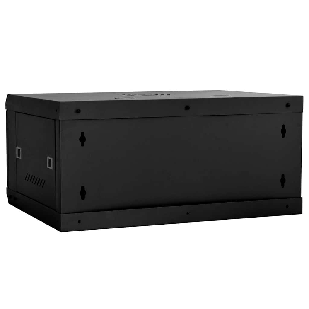 Netzwerkschrank mit Speicher Grau 60 x 45 x 28 cm Stahl