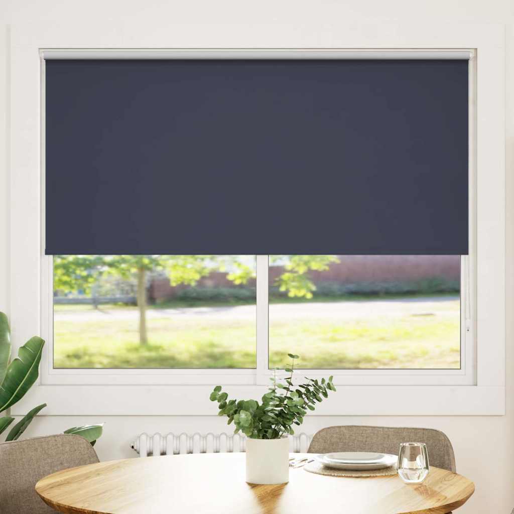 Verdunkelungsrollo 84,4 x 175 cm, Stoffbreite 80 cm, Weiß