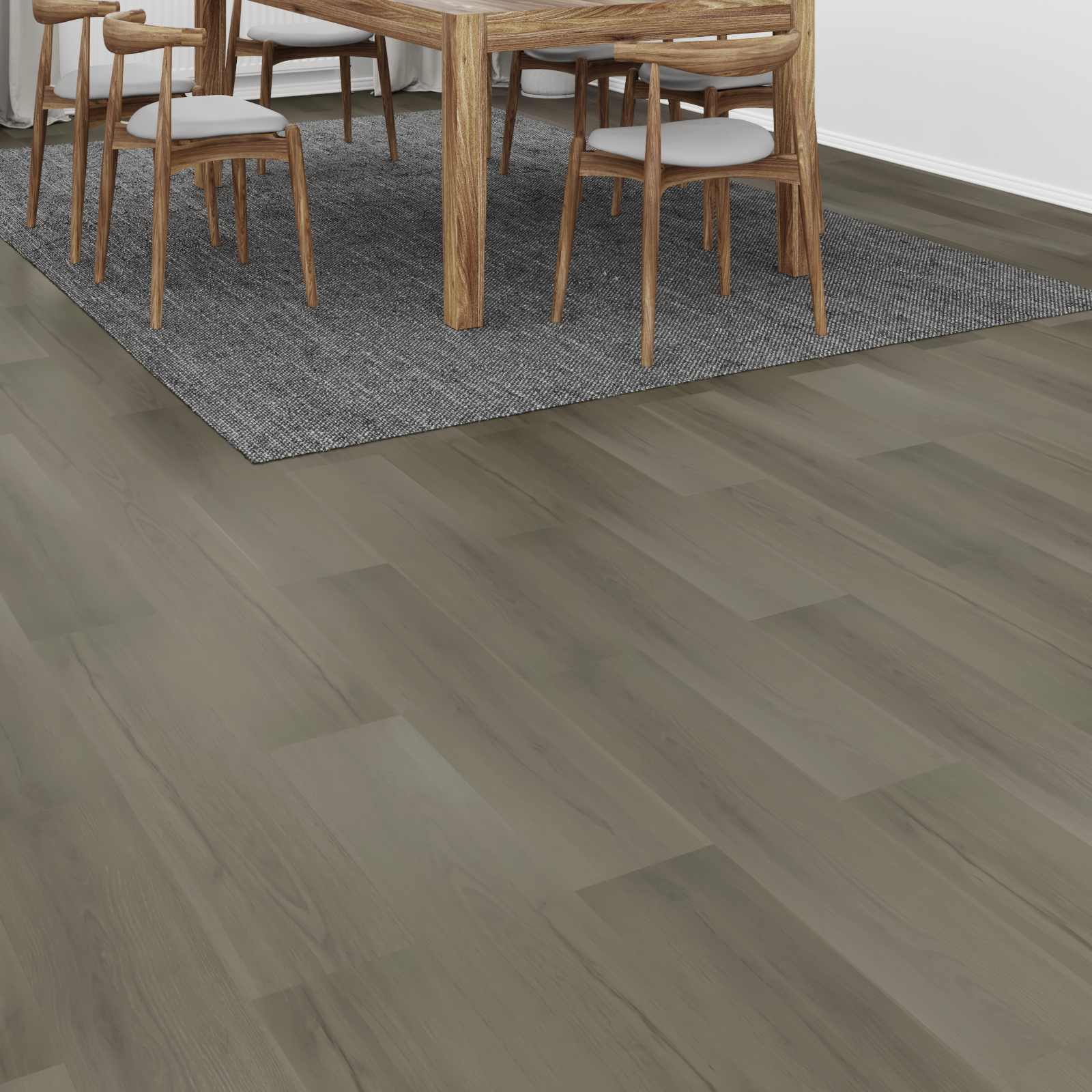 Laminatboden 5 pcs Dunkles Walnuss 101 x 20 x 0,8 cm