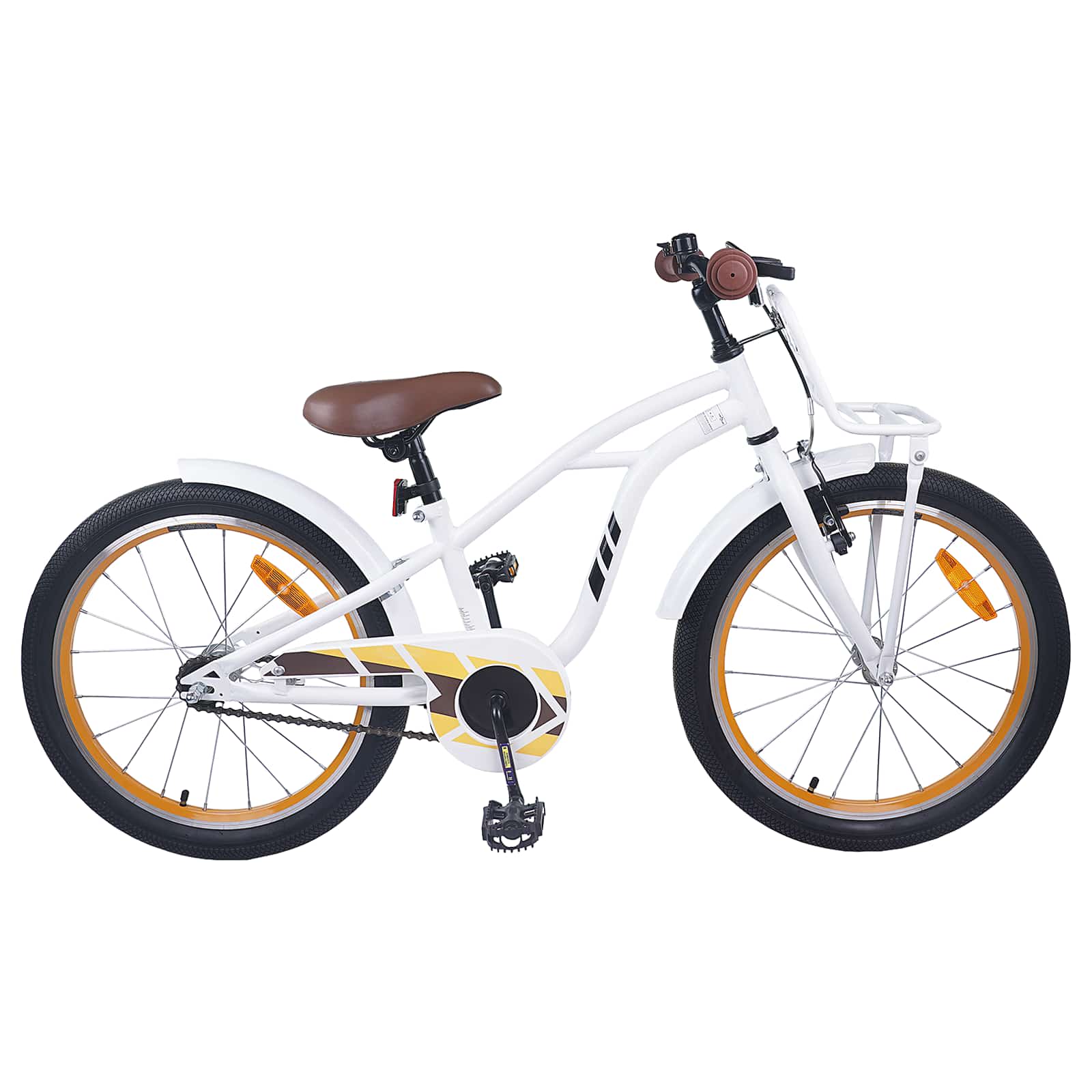 Kinderfahrrad 16 Zoll für 4-6 Jahre alt Schwarz