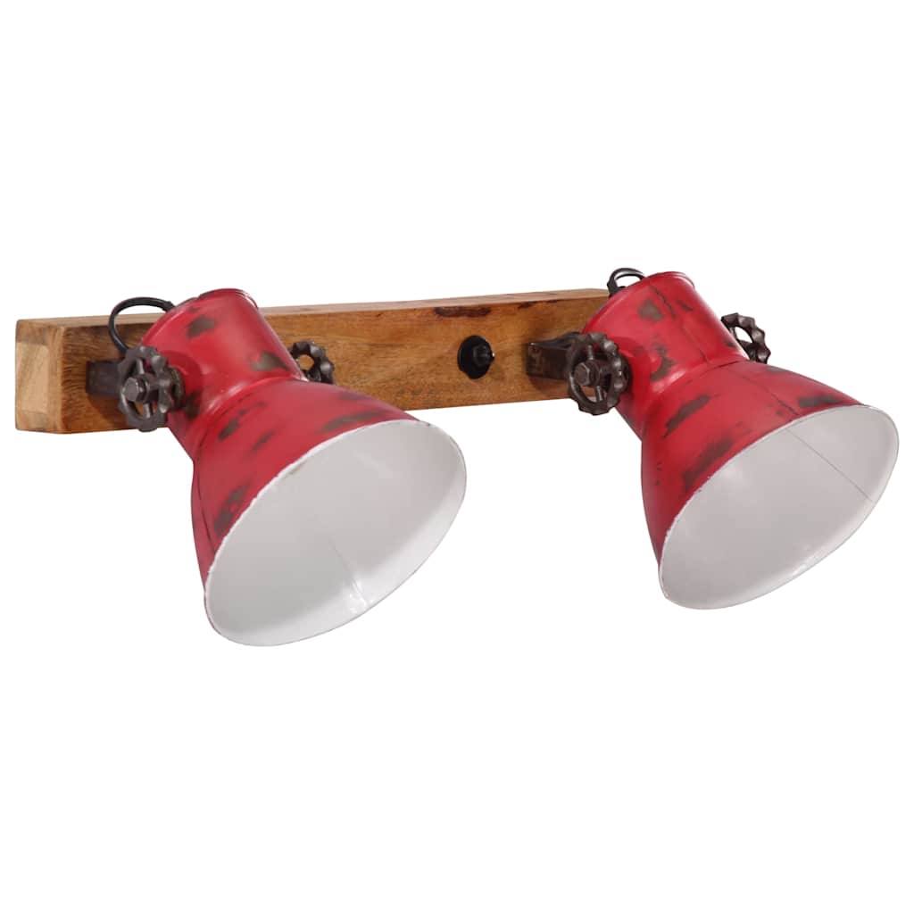 Wandlampe Industriestil Silbern 45x25 cm E27