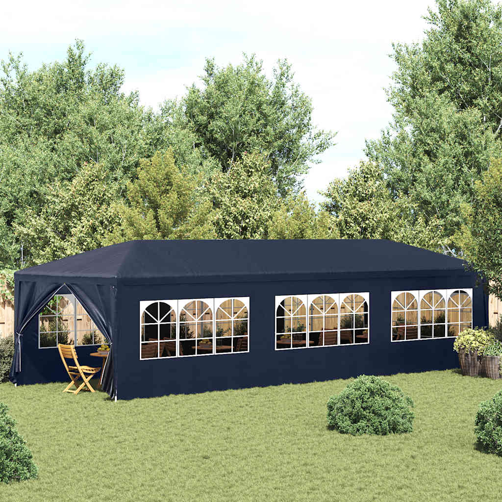 Party-Zelt 400 x 300 x 255 cm Rot PE und Stahl