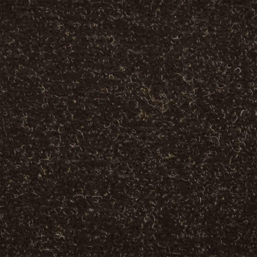 Stufenmatten Selbstklebend 15 Stk. 56x17x3 cm Hellbraun Halbrund