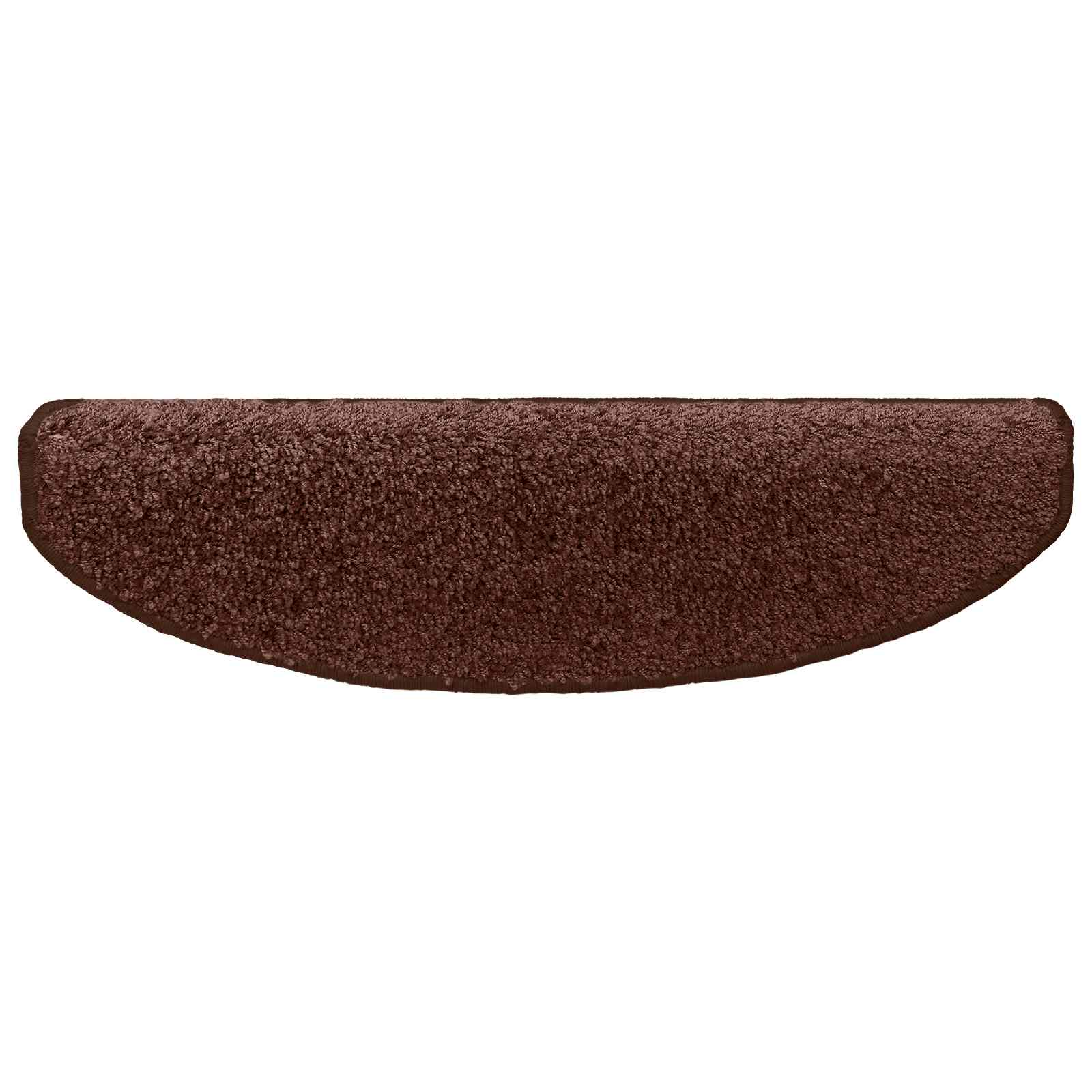 Stufenmatten 15 Stk. 56x17x3 cm Grau Halbrund