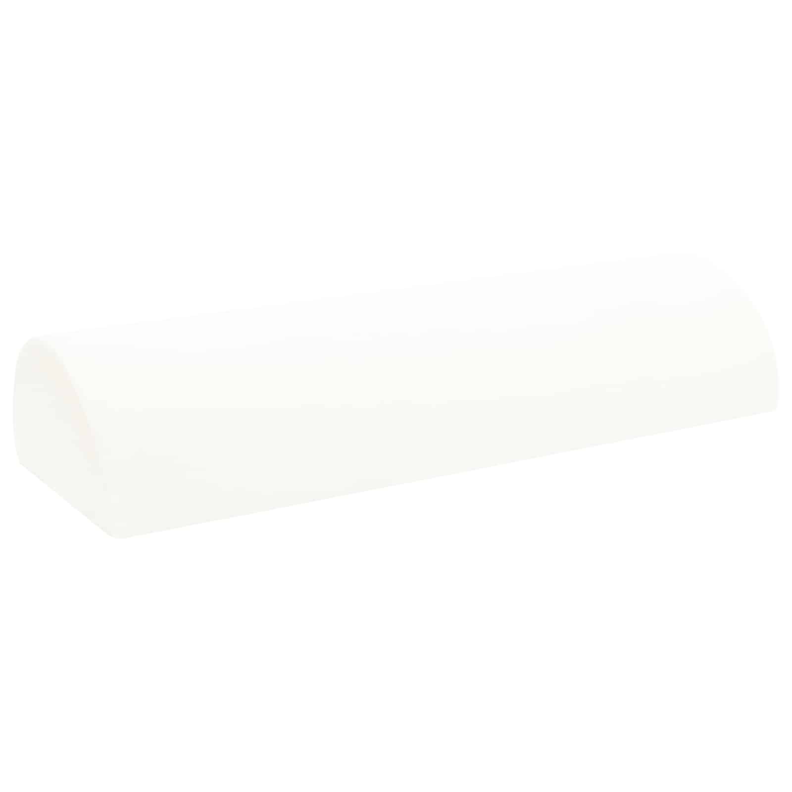 Beinkissen Uni Weiß 52 x 20 x 12 cm Viscoschaum