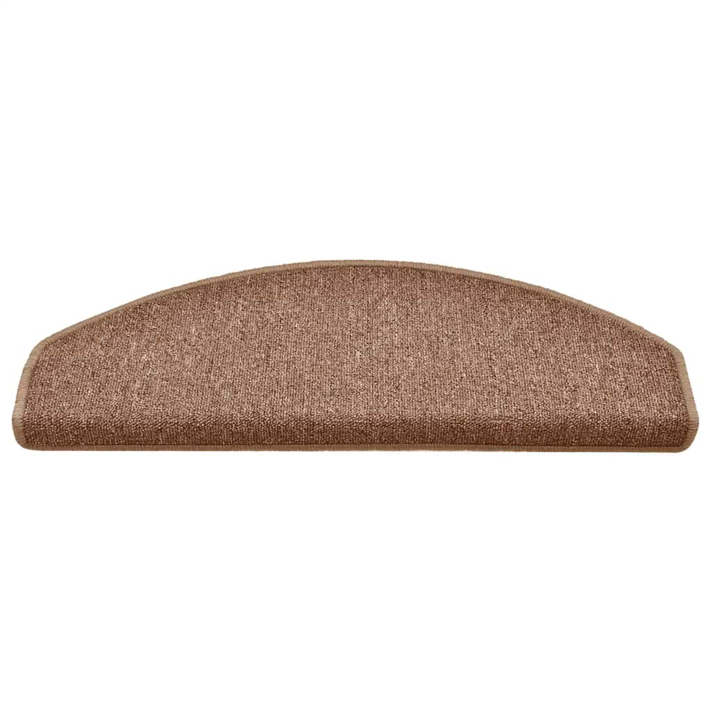 Stufenmatten 15 Stk. 56x17x3 cm Anthrazit Halbrund