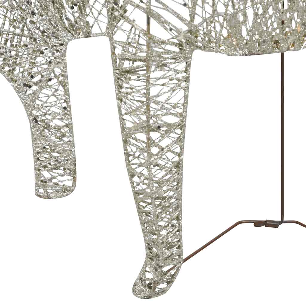 LED-Rentiere 2 Stk. Gold 40 LEDs