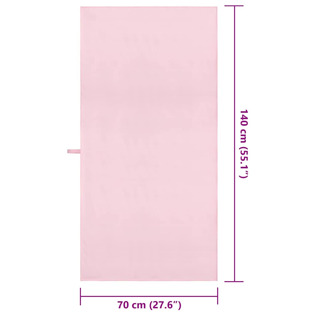 Sporthandtücher 2 pcs Schwarz 50 x 30 cm Polyester und Polyamid