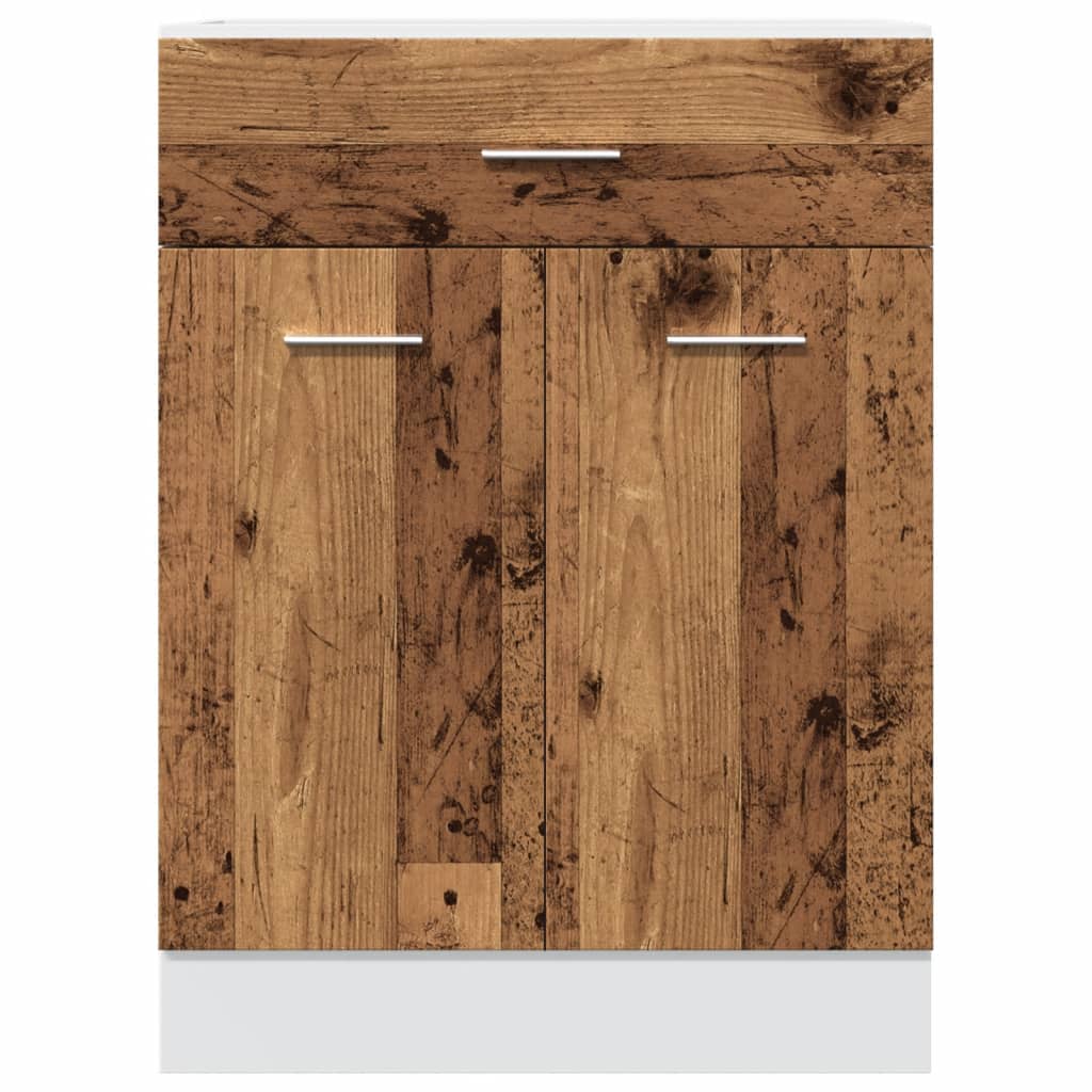 Unterschrank Lyon Weiß 60x46x81,5 cm Holzwerkstoff