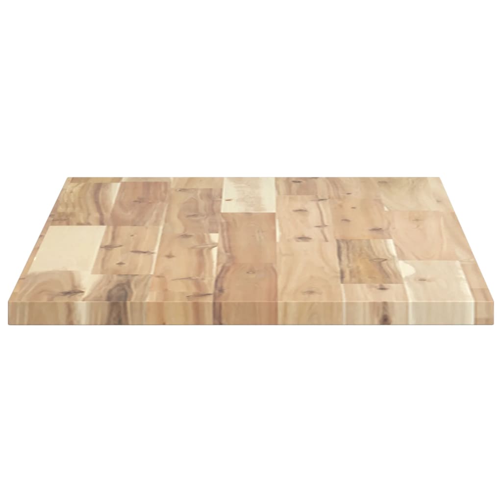 Tischplatte 40x20x2 cm Rechteckig Massivholz Akazie