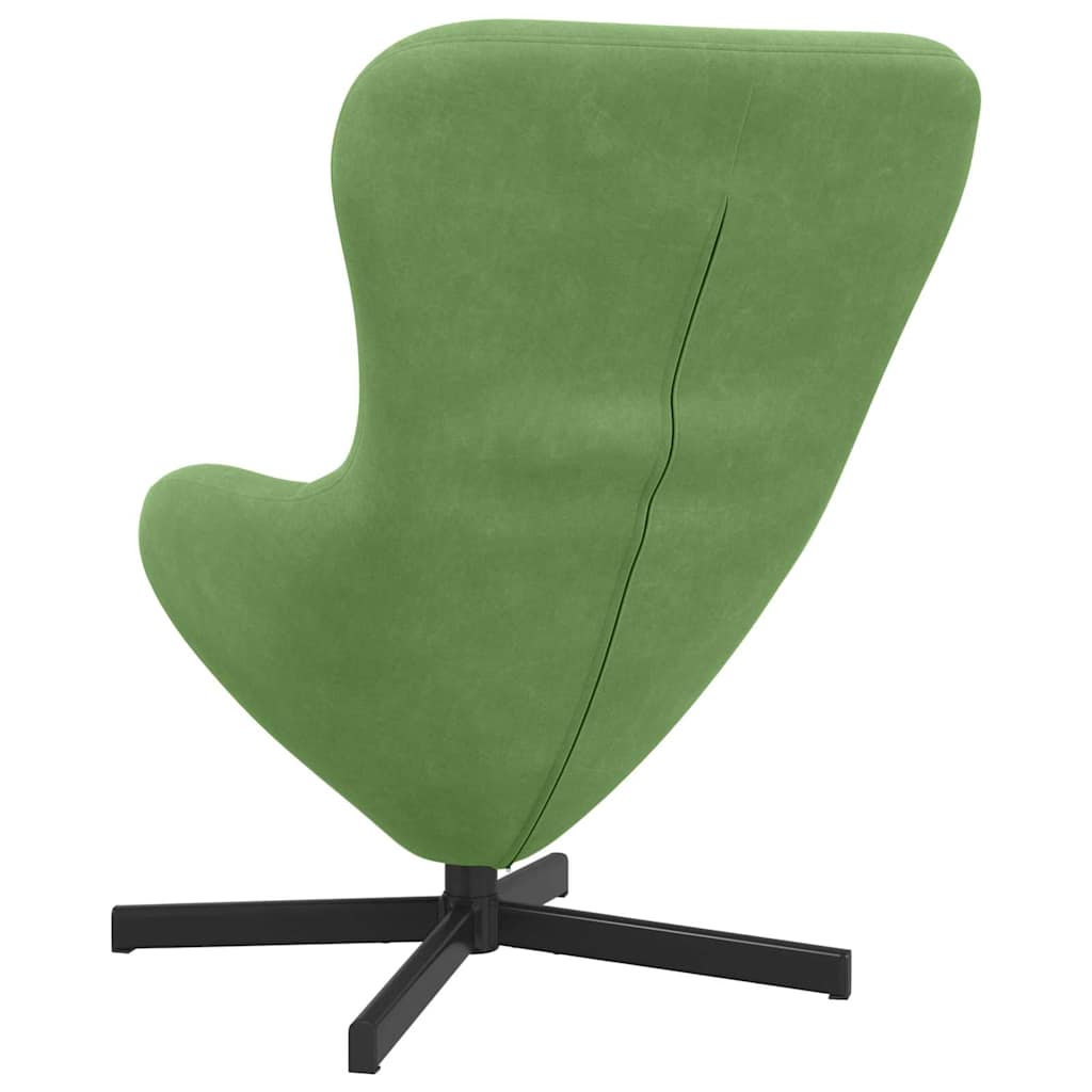 Eiersessel Blau 63 x 73 x 90 cm Samt