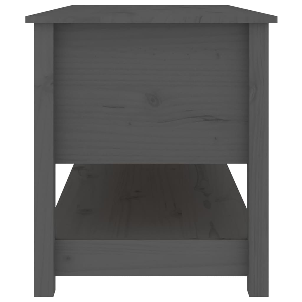 Couchtisch 102x49x55 cm Massivholz Kiefer