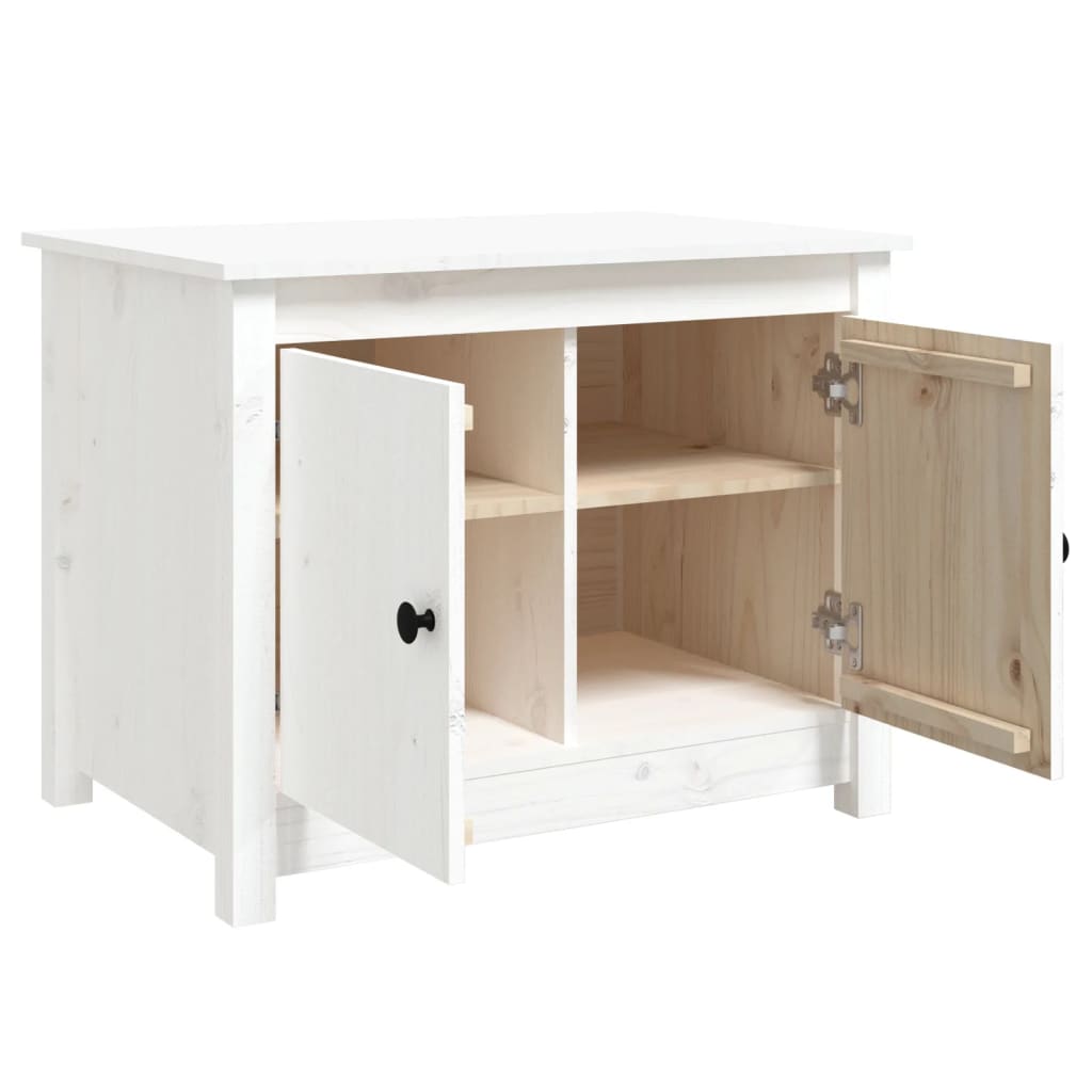 Couchtisch 71x49x55 cm Massivholz Kiefer