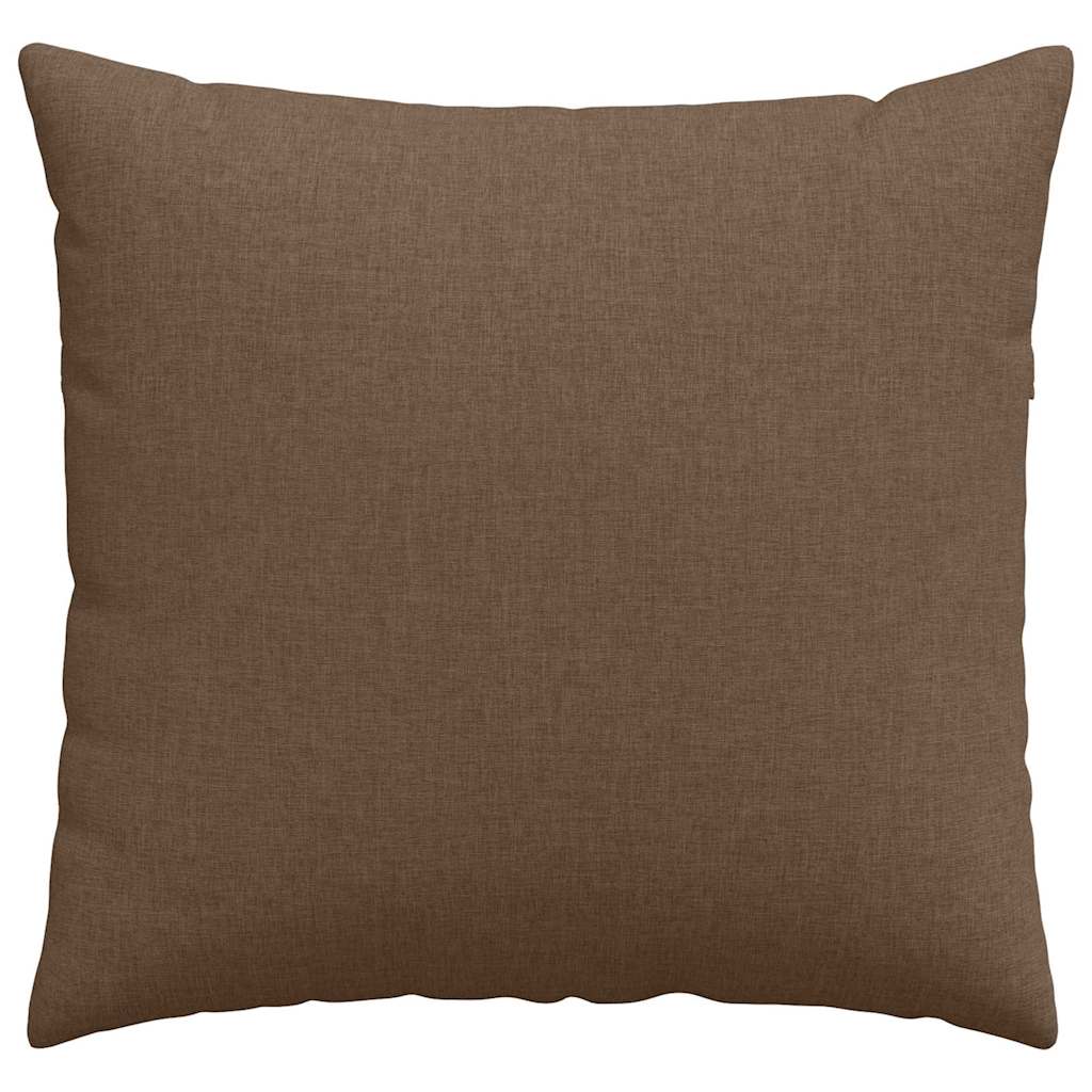 Sofakissen 2 pcs Hellgrau 50 x 30 cm Stoff