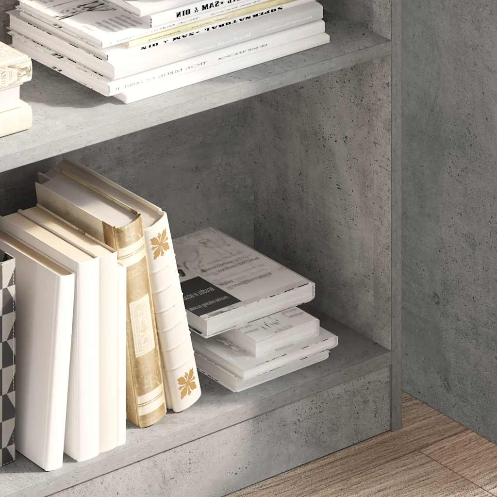 Bücherregal Weiß 40x24x75 cm Holzwerkstoff