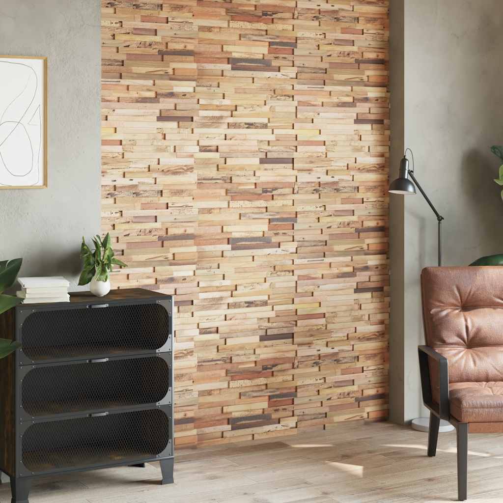 Wandplatten 10 Stk. 1,03 m² Massivholz Teak