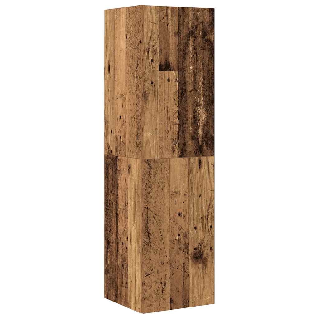 4-tlg. TV-Schrank-Set Weiß Holzwerkstoff